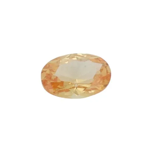 💎 Orange Sapphire (Peach Colour) Grade AA (Natural Gemstone) - OVAL