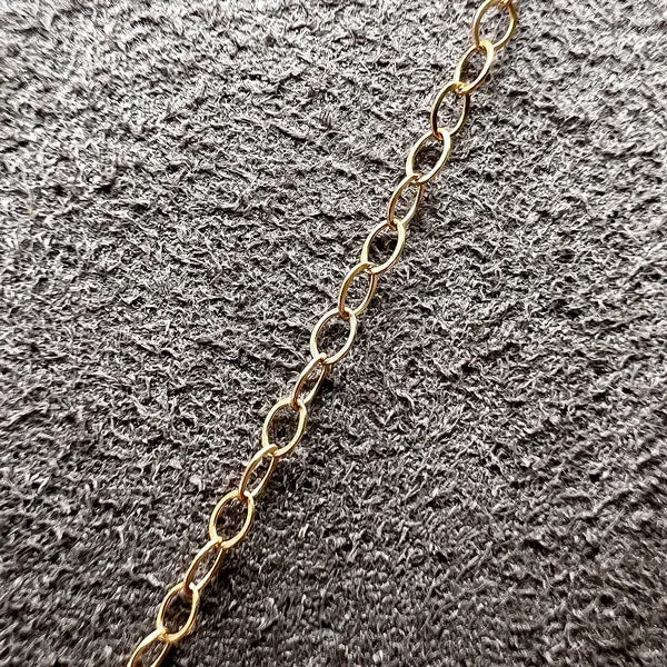 10k Gold Fine Cable Chain