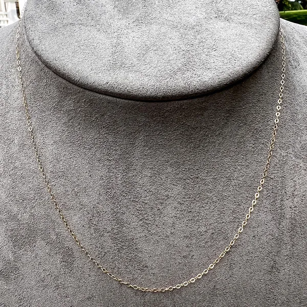 10k Gold Fine Cable Chain