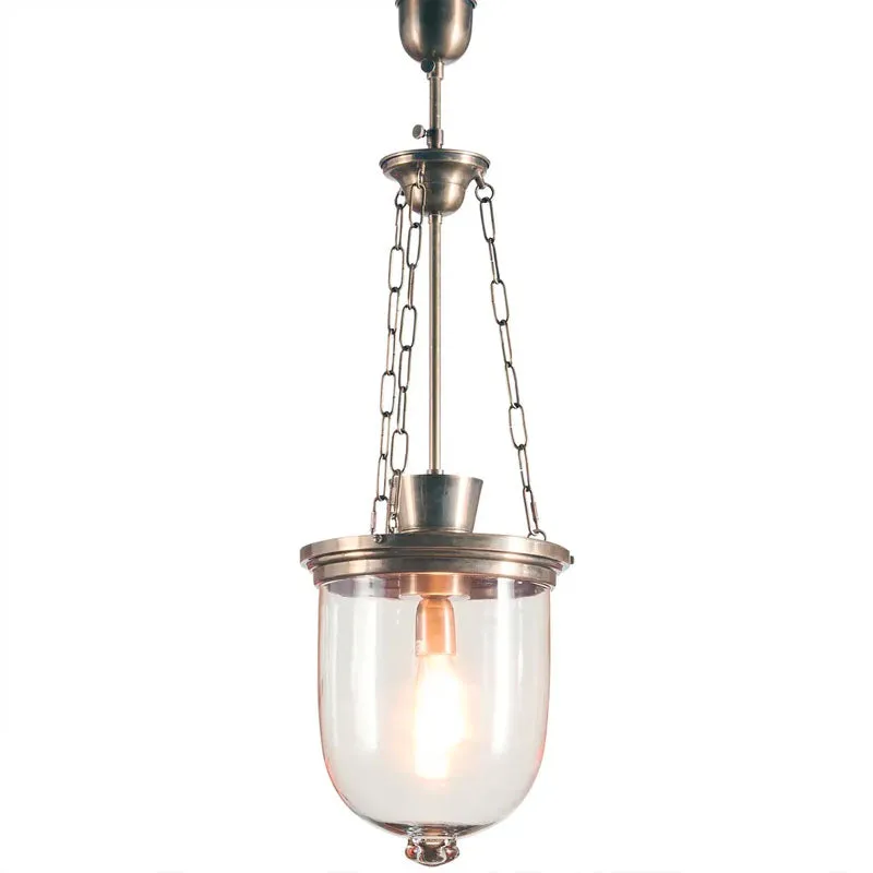 3 Chain Industrial Jar Lantern | Assorted Finishes