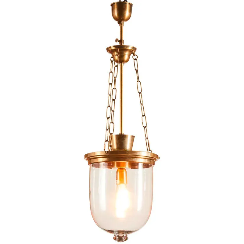 3 Chain Industrial Jar Lantern | Assorted Finishes