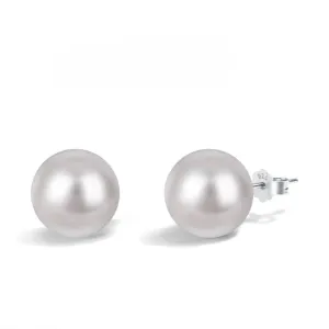 8mm/10mm/12mm Classic Pearl Studs Earrings