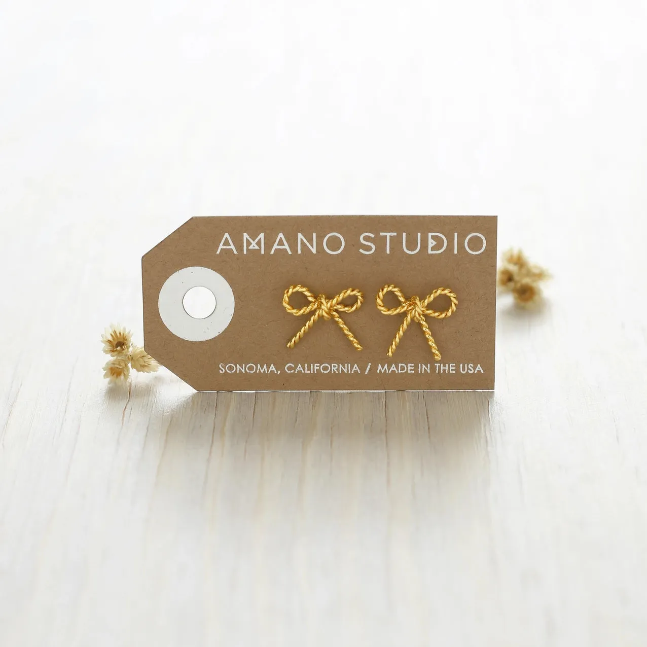 Amano Studio | Bow Stud Earrings