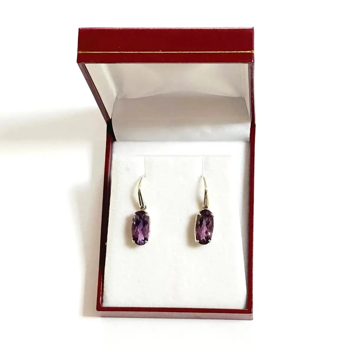 Amethyst Sterling Silver Earrings