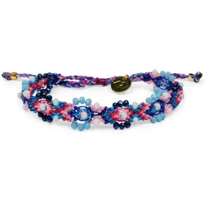 Bali Friendship Lei Bracelet - Blue Turquoise