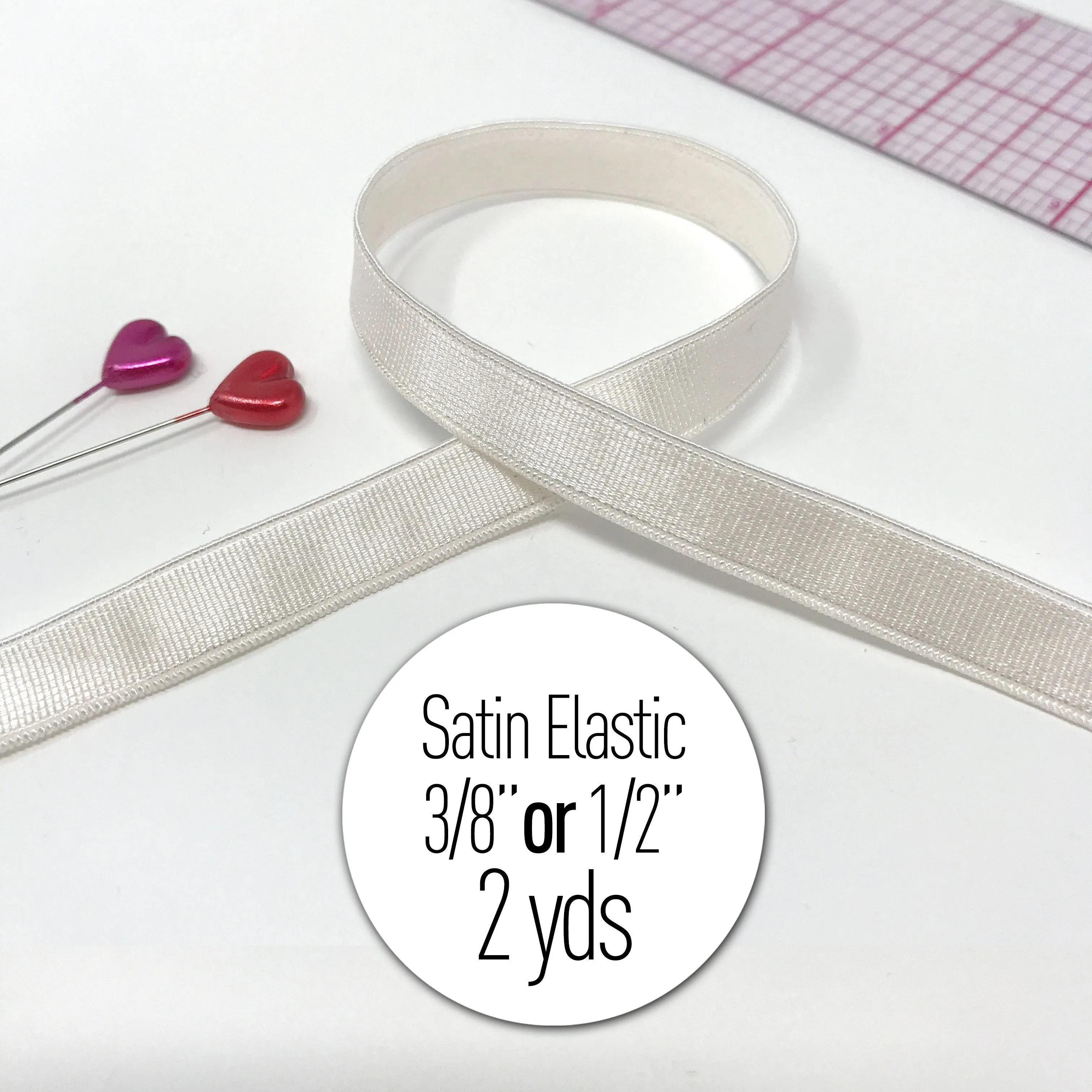 Basic Bra or Bralette Making Kit in Regal Red- 3/8" (10mm) or 1/2" (12mm)