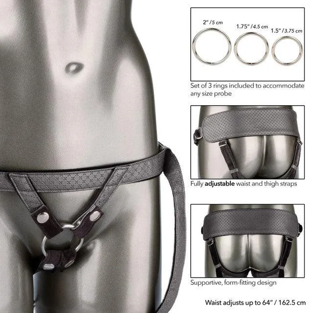 Calexotics Her Royal Harness™ The Royal Vibrating Set