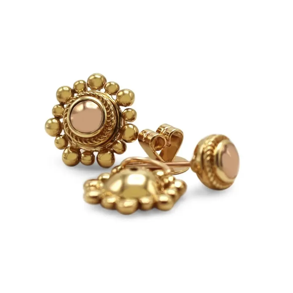 Cassandra Goad Interchangeable Yellow Gold Studs