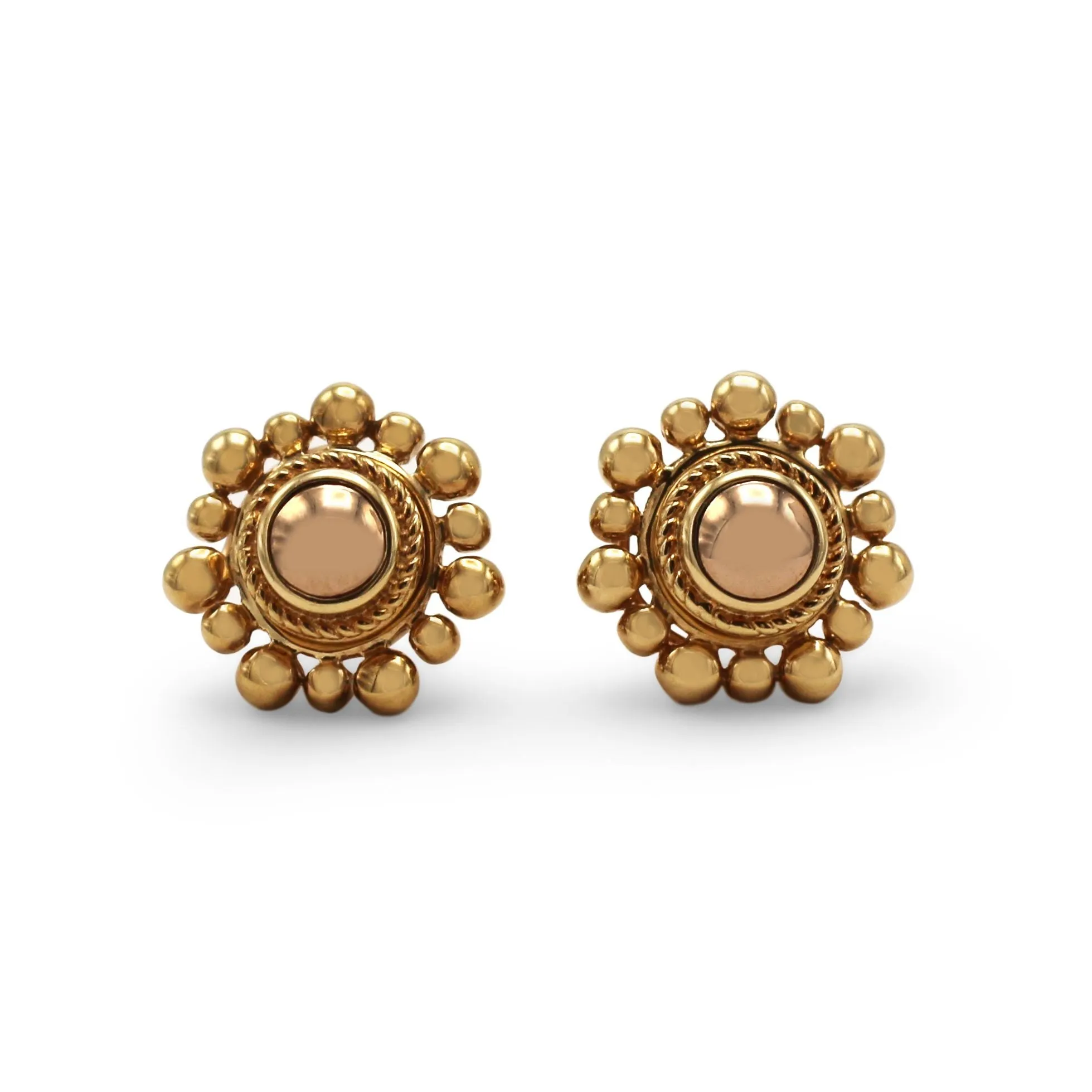 Cassandra Goad Interchangeable Yellow Gold Studs