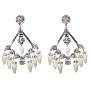 Chandelier- the Rhinestone Chandelier Dangle Statement Earring Collection 10 Styles