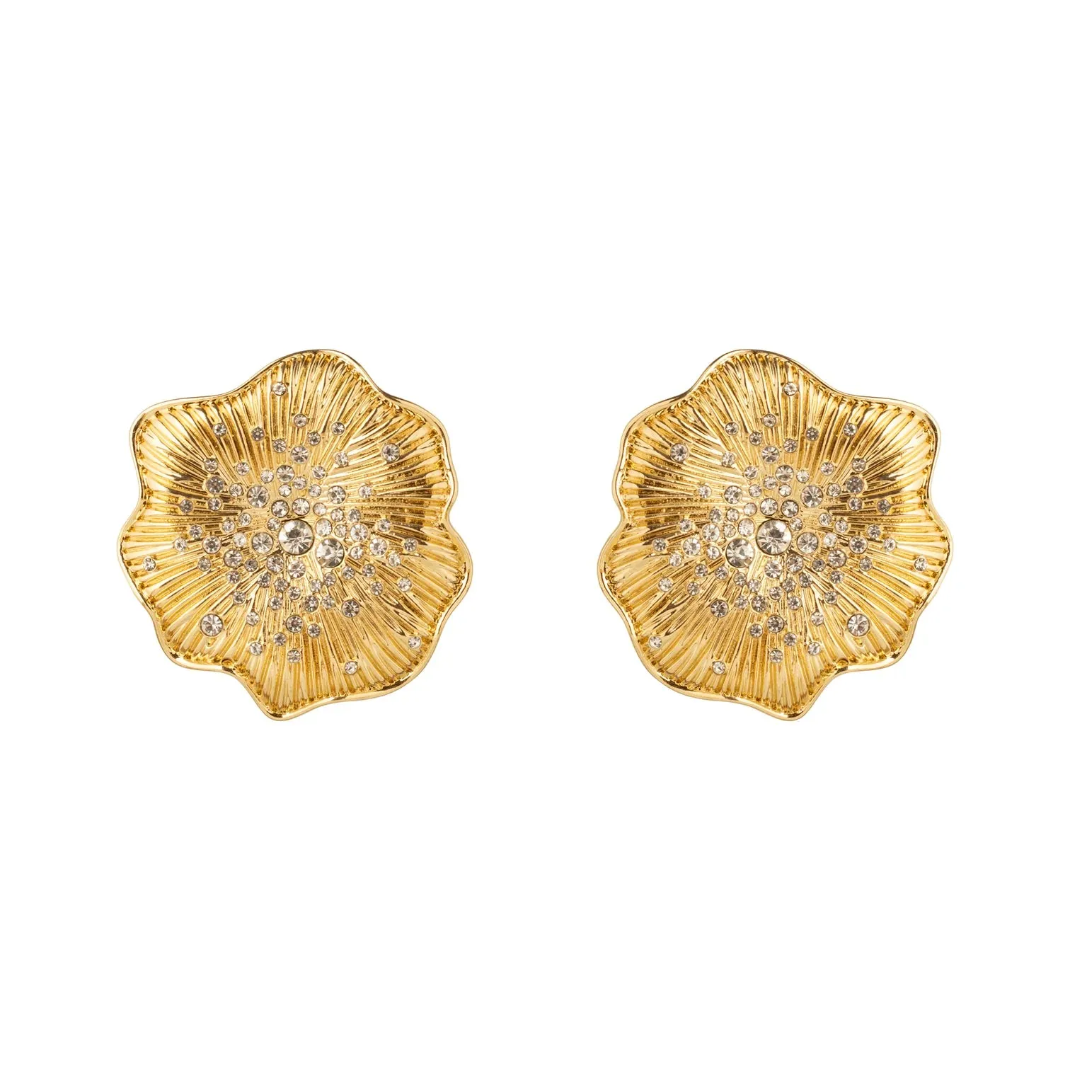 Christopher Stud Earrings - Gold