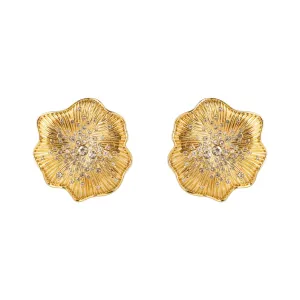 Christopher Stud Earrings - Gold