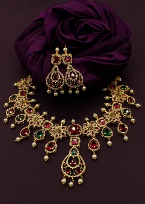 EXQUISITE MOTI NECKLACE