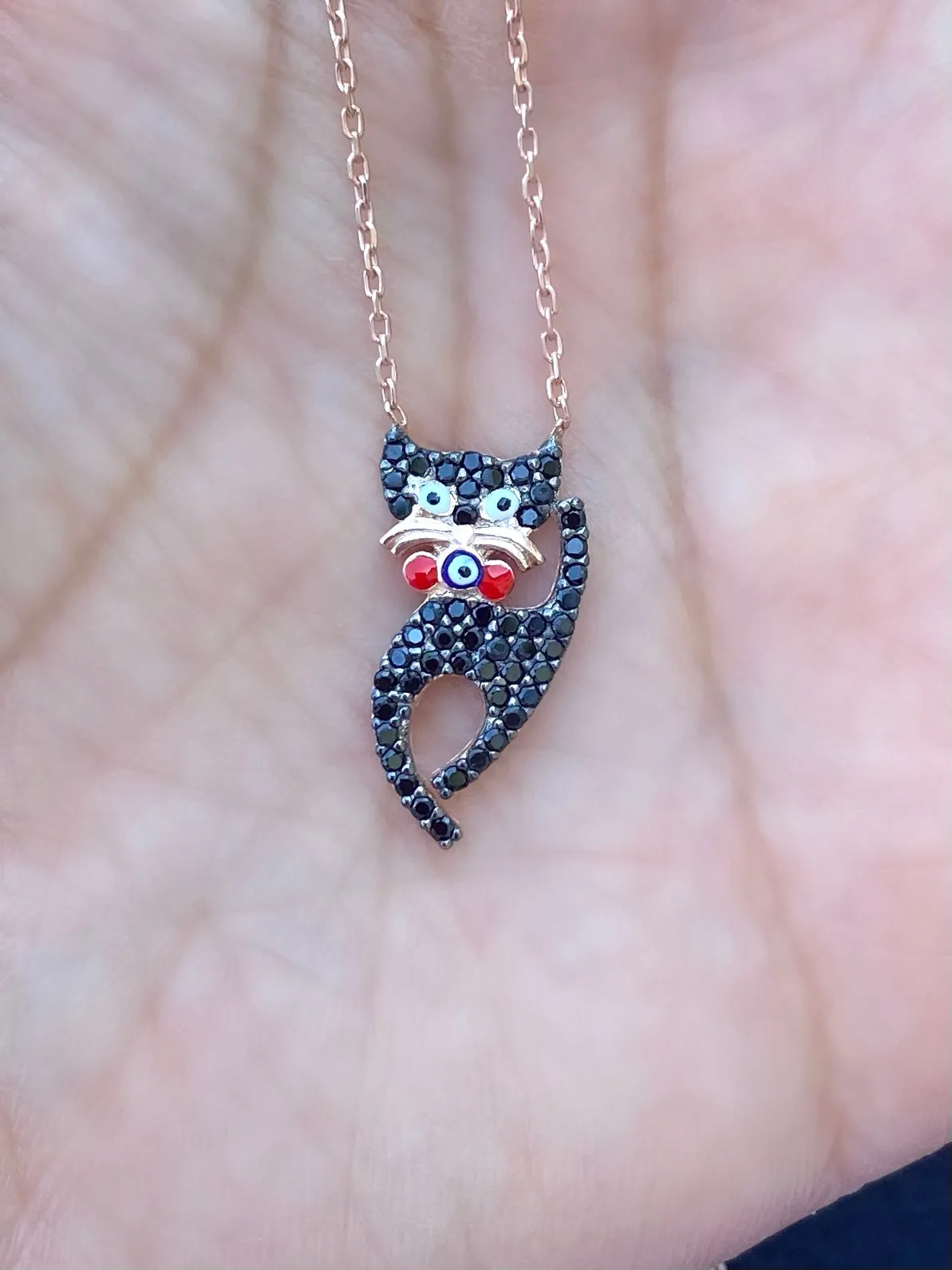 Figurine Necklaces - Pave stones