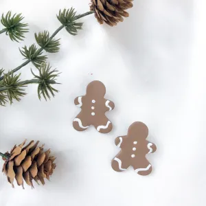 Gingerbread Men Earrings