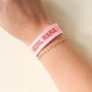 Girl Mama Woven Bracelet