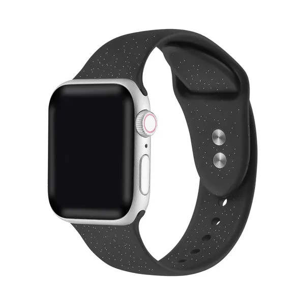 Glitter Silicone Band for Apple Watch