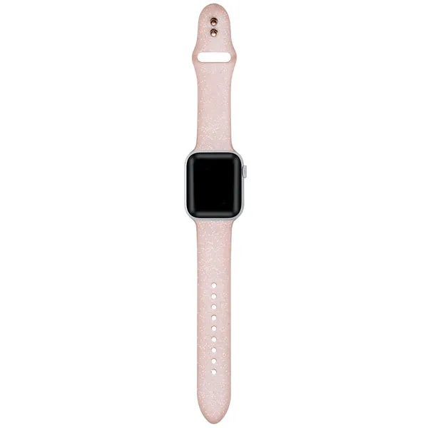 Glitter Silicone Band for Apple Watch