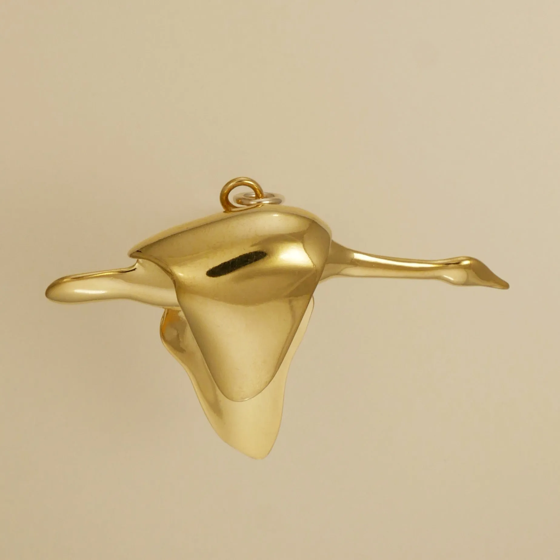 Goose In Flight Pendant