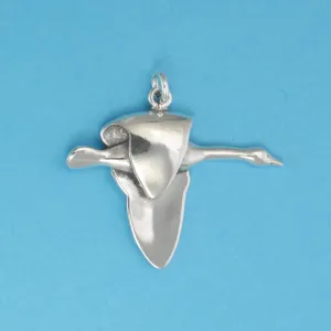 Goose In Flight Pendant