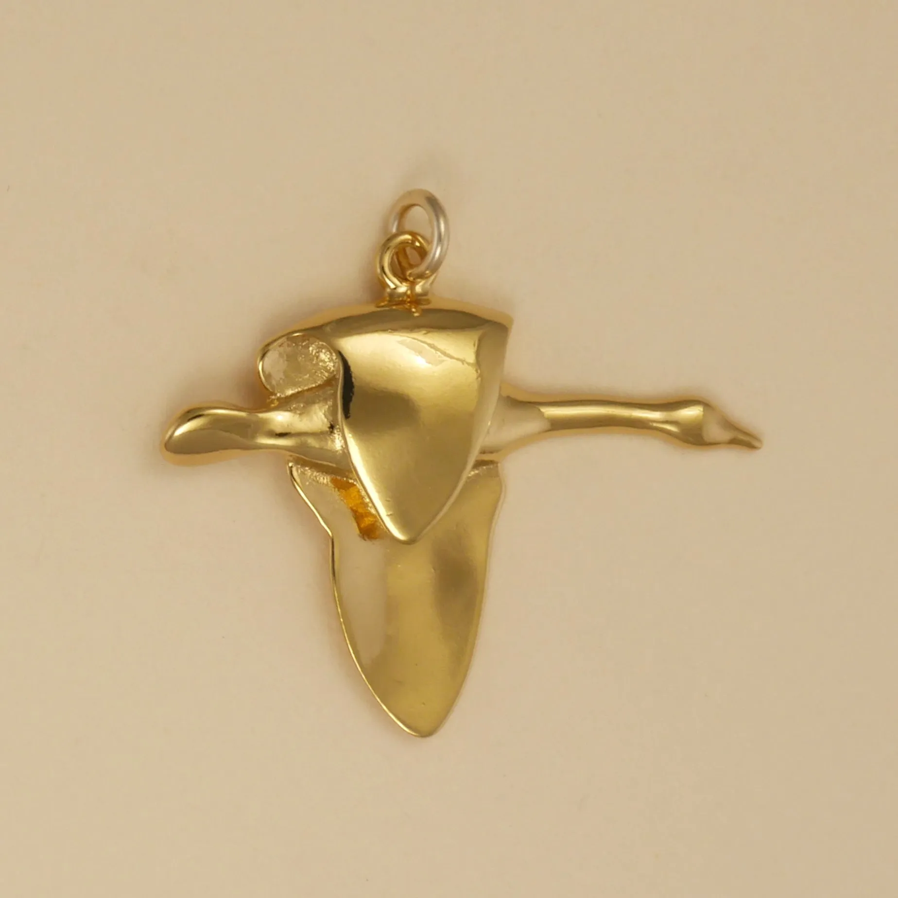 Goose In Flight Pendant