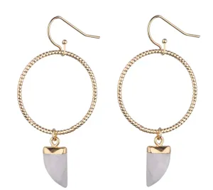 GXG Collective Maryanne Earrings - White Howlite