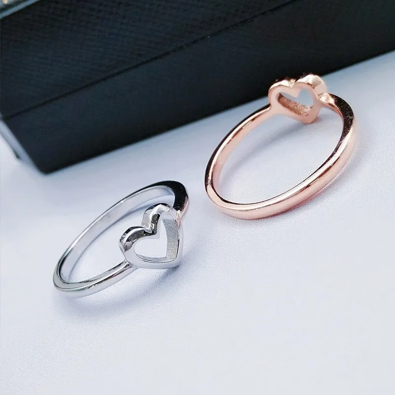 Heart Shaped Wedding Ring For Women