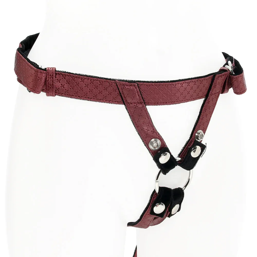 Her Royal Harness The Regal Duchess in Red