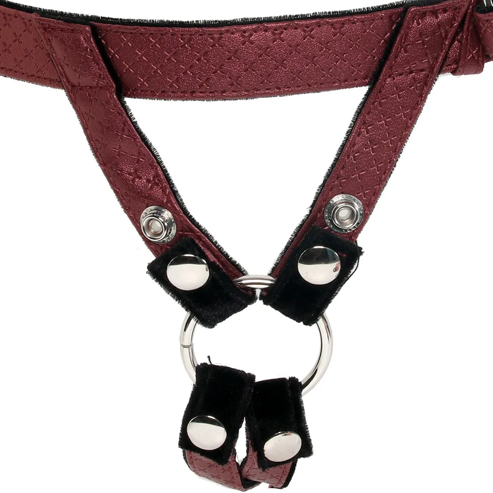 Her Royal Harness The Regal Duchess in Red