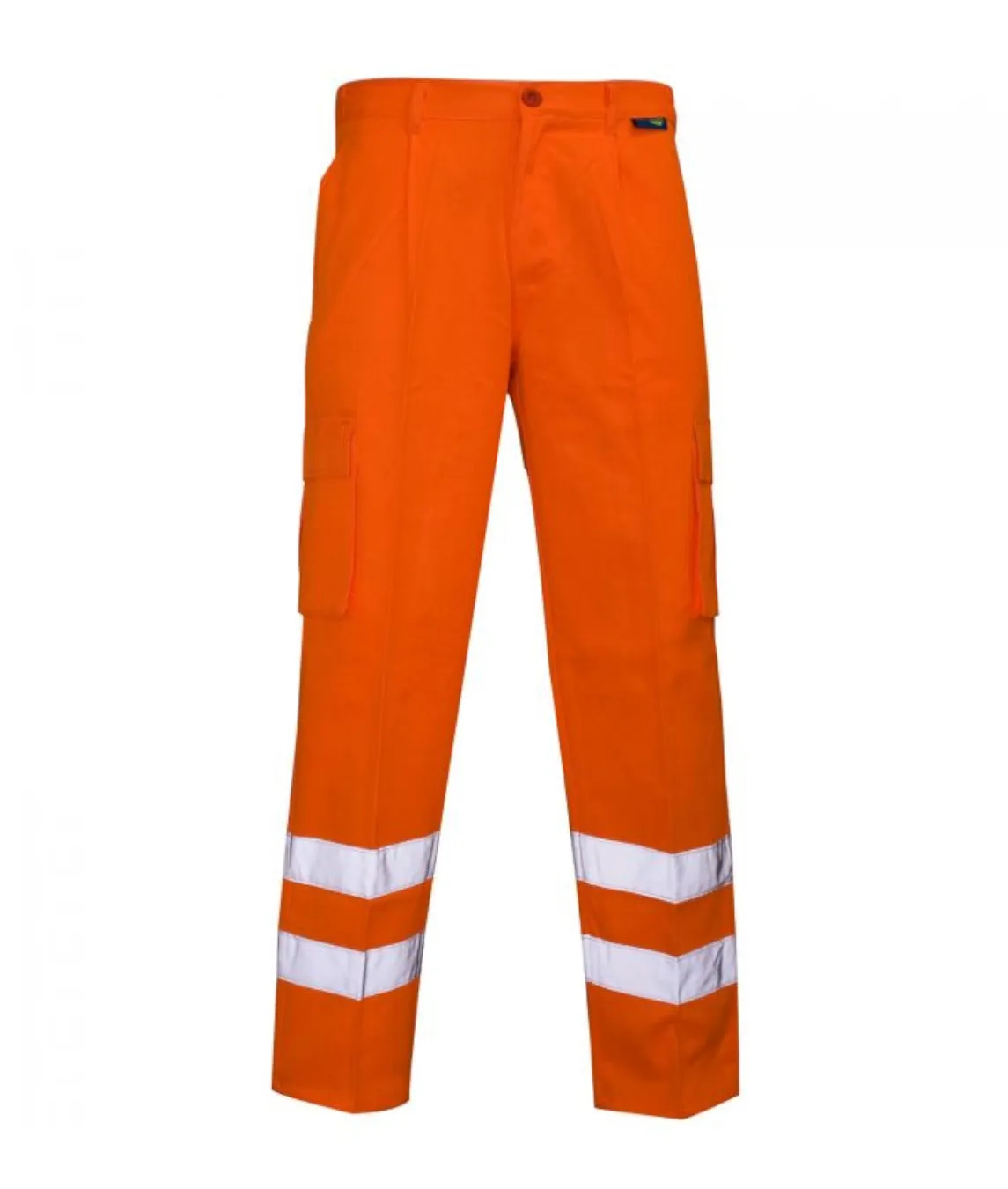 Hi Vis Orange Ankle Band Regular Combat Trousers