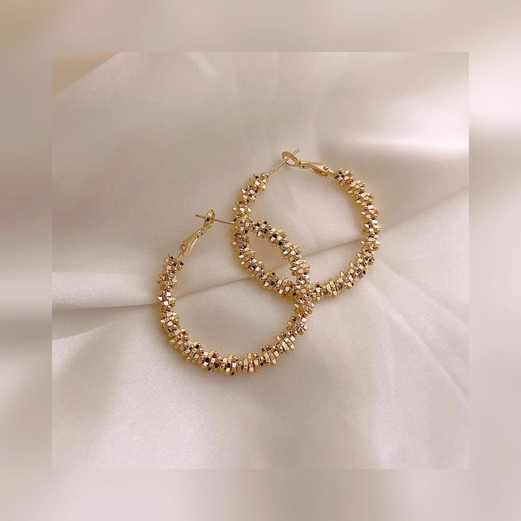 Janelle Gold Hoops