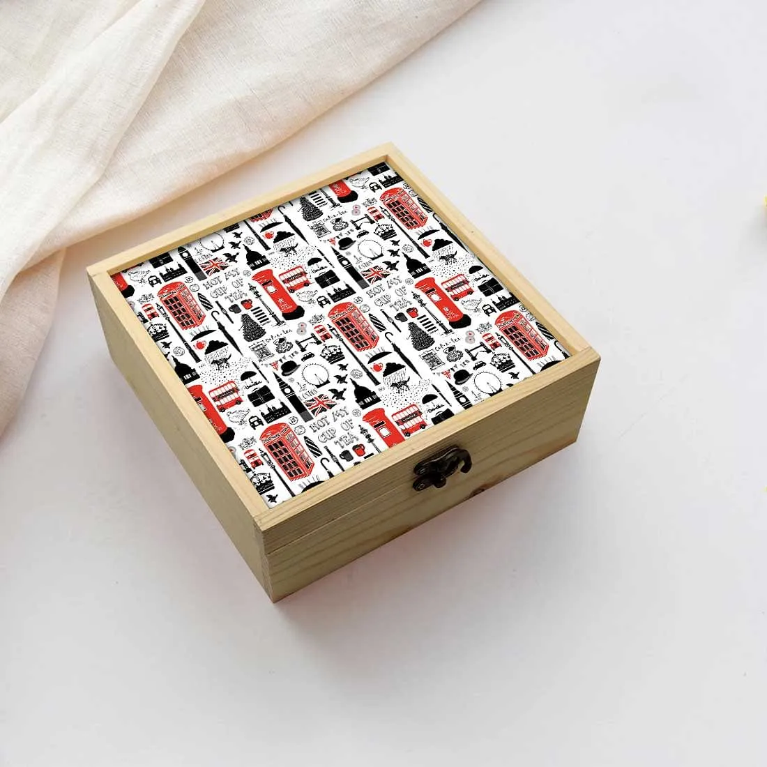 Jewellery Box Makepup Organizer -  London City Art