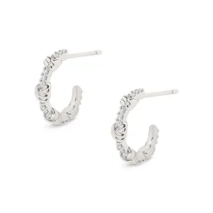 Laurette Love Knot Hoops