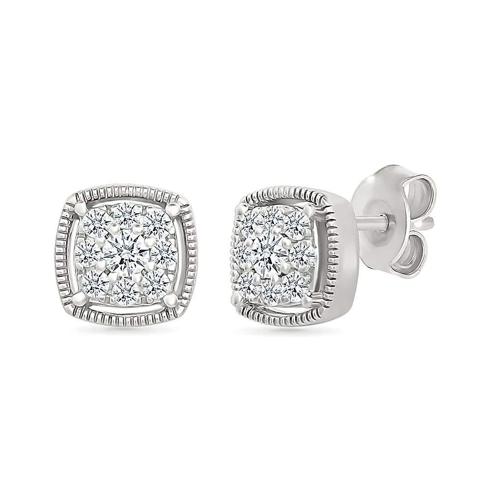 Luxurious Boxy Studs Earrings