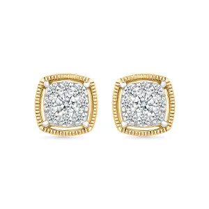 Luxurious Boxy Studs Earrings