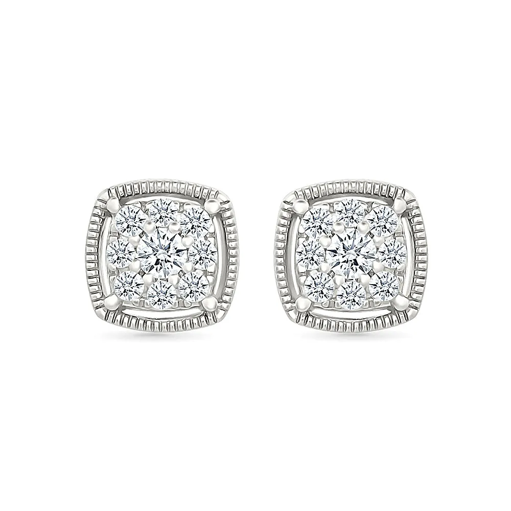 Luxurious Boxy Studs Earrings