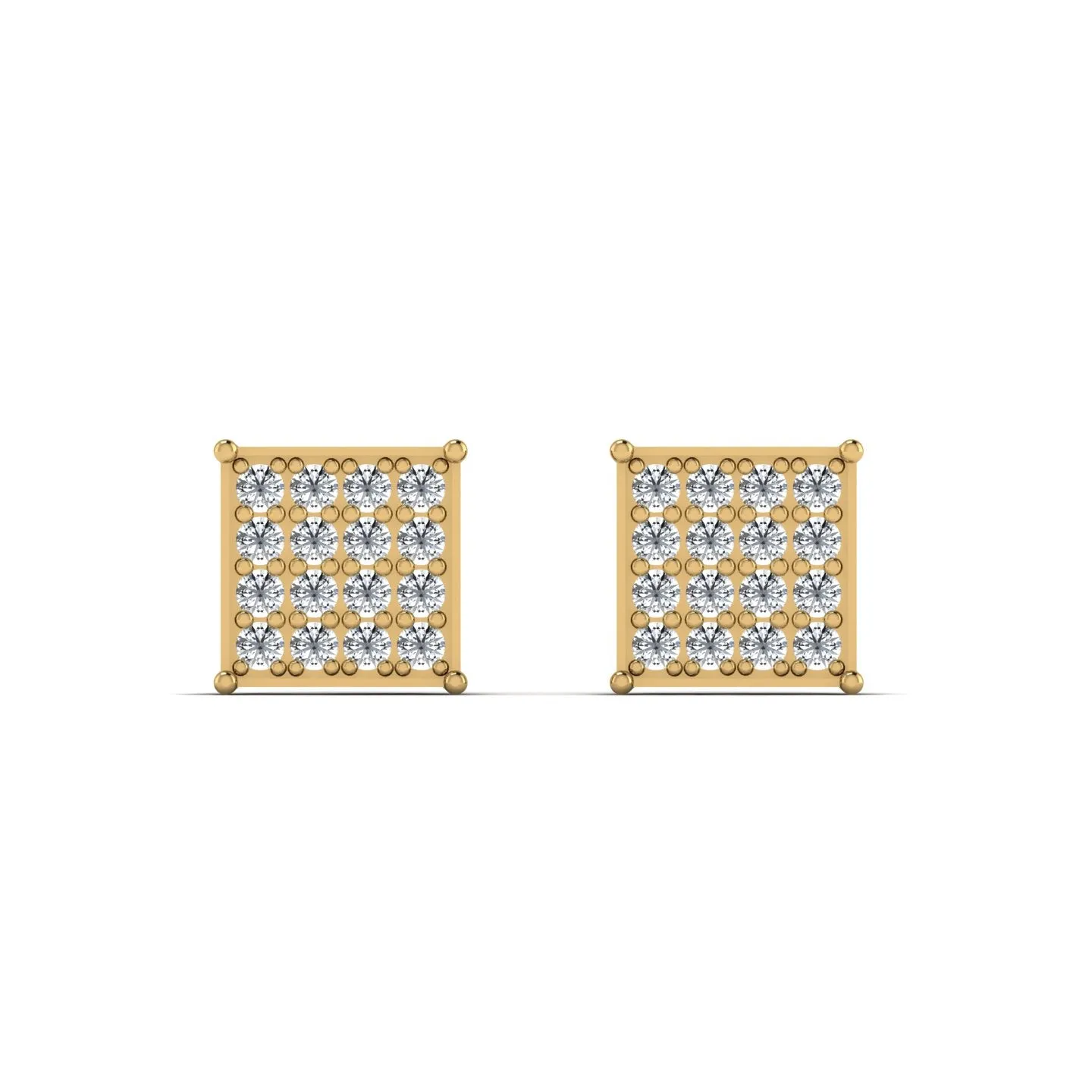 Luxurious Lab Diamond Stud Earring