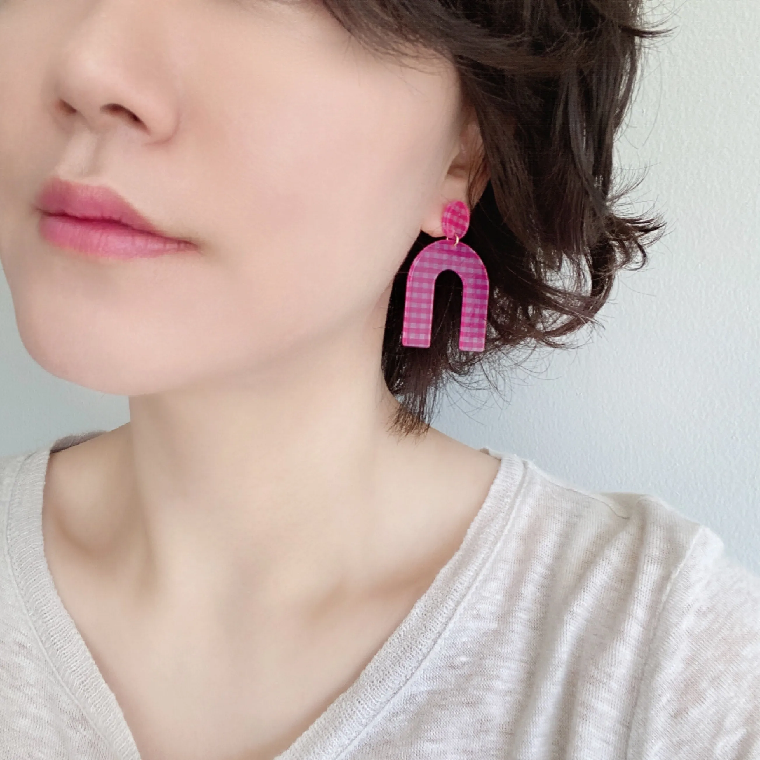 Modern Resin Earring