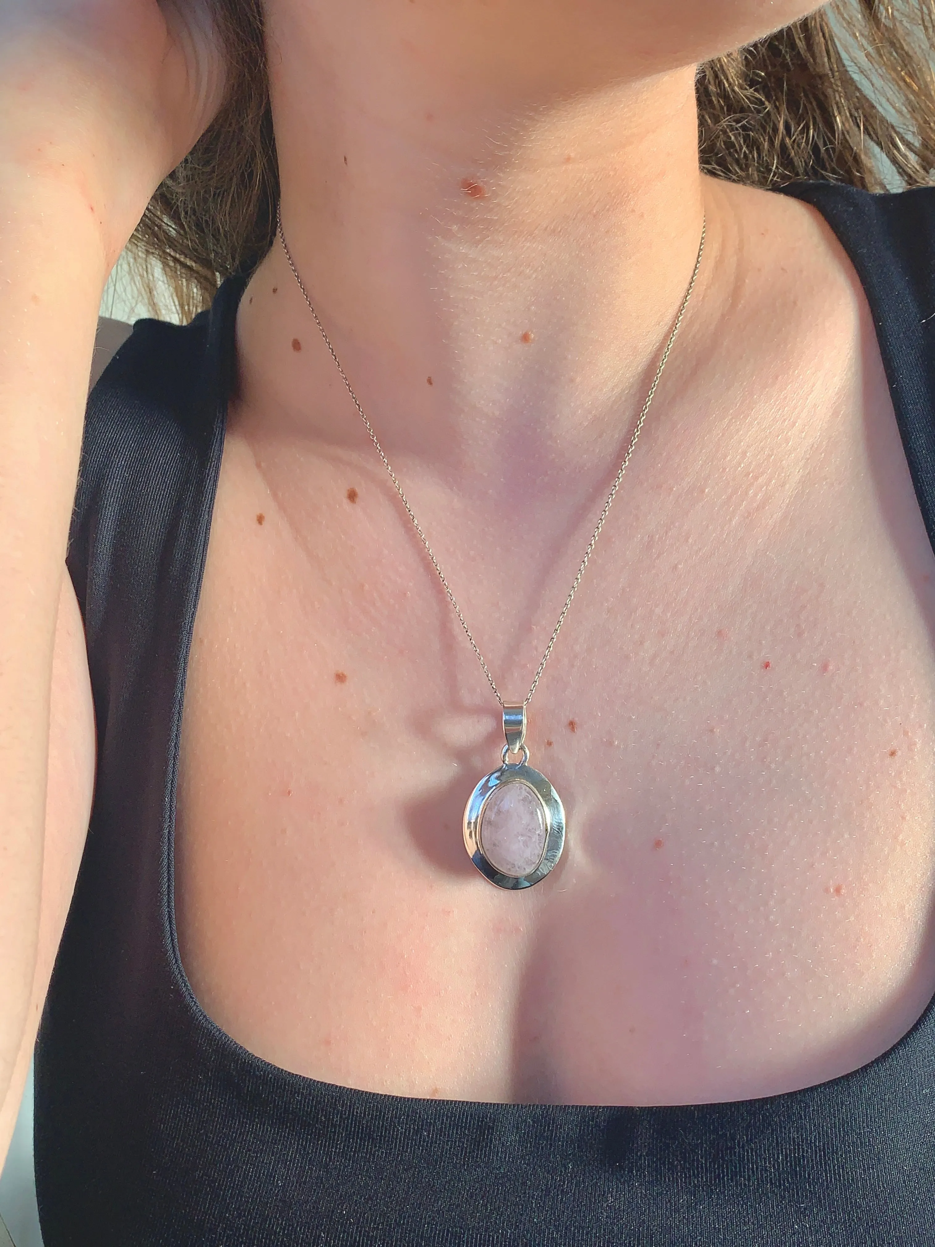 Morganite Medea Pendant - Reg. Freeform