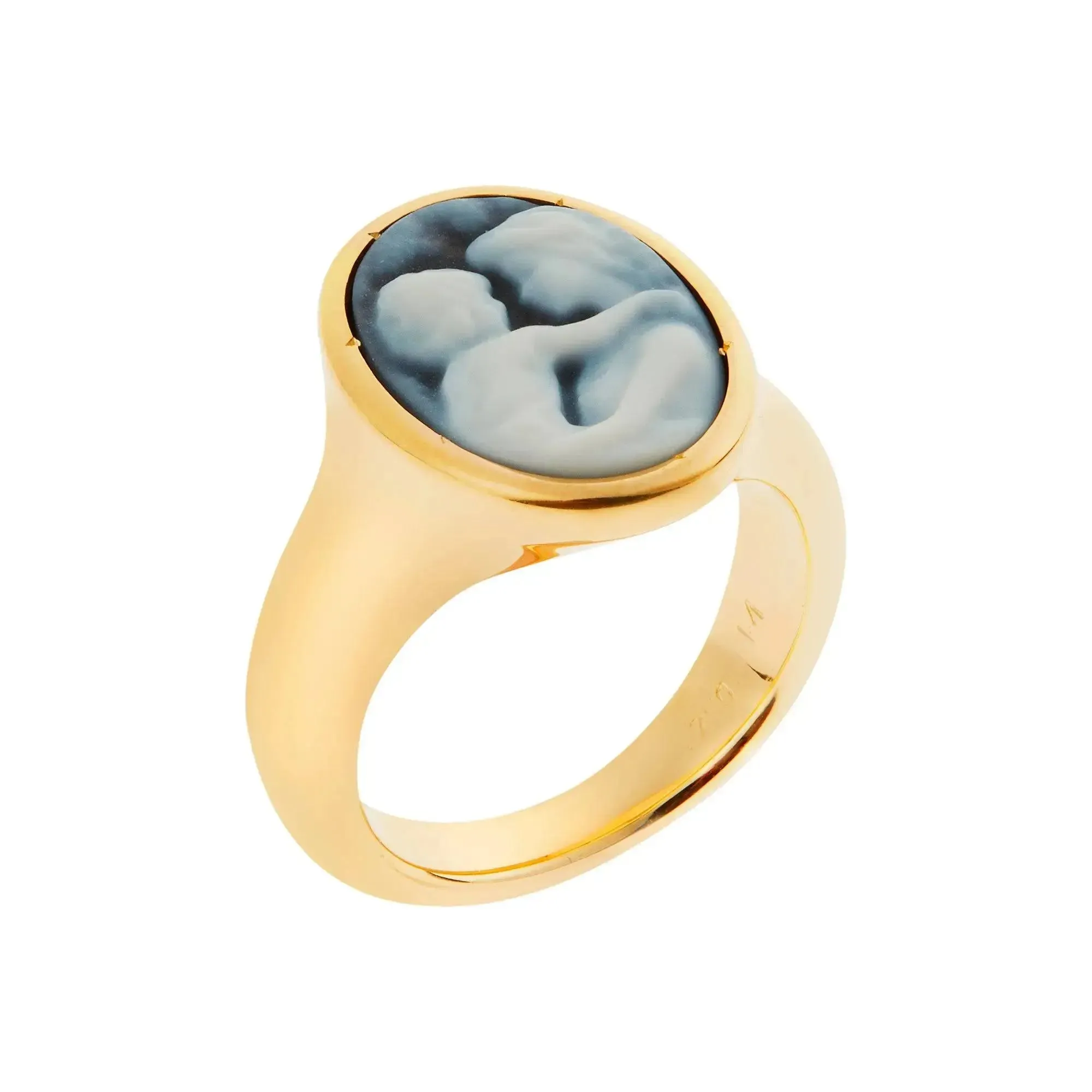 Mother & Child Cameo Ring