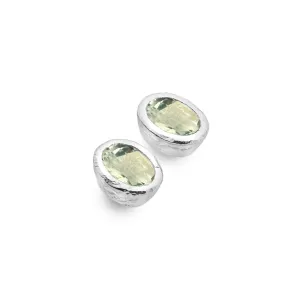 Ocean soul Quartz studs