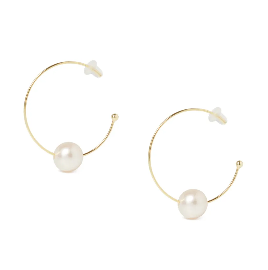 Oh So Fine Mini Hoop Earring Vermeil