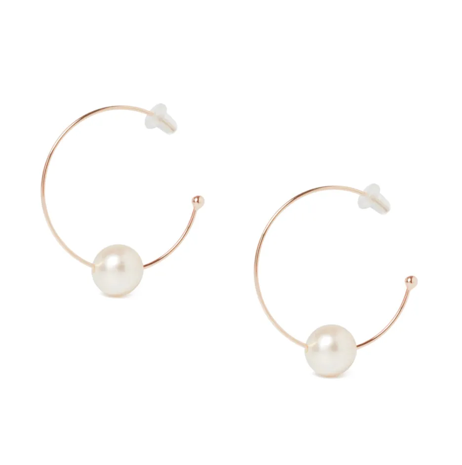 Oh So Fine Mini Hoop Earring Vermeil