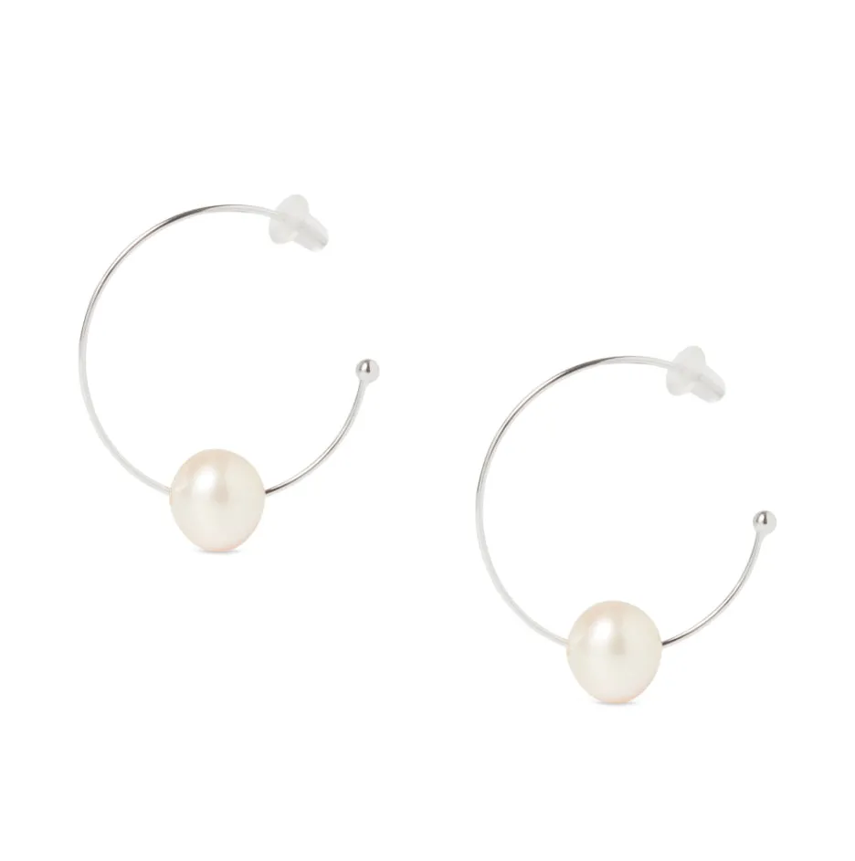 Oh So Fine Mini Hoop Earring Vermeil