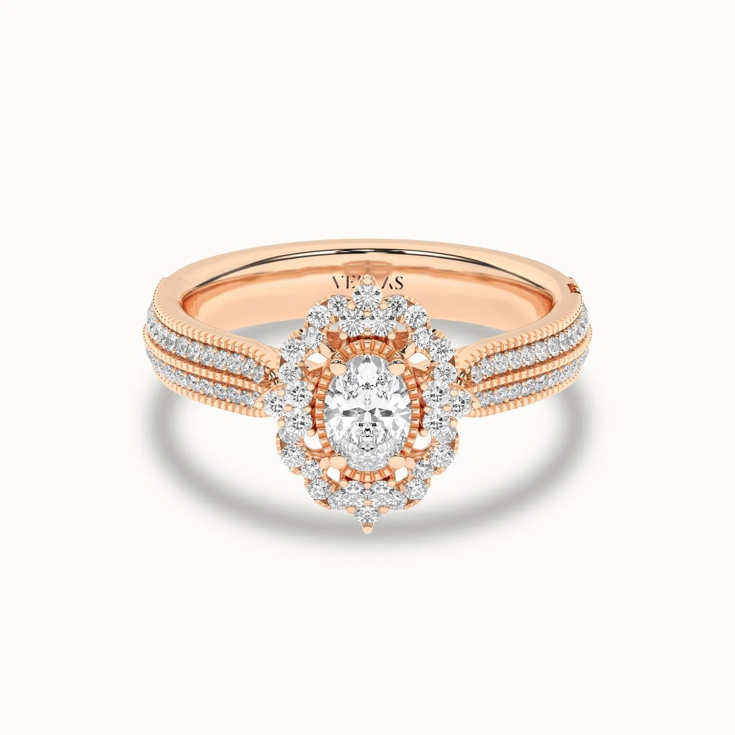 Ornate Ellipse Ring