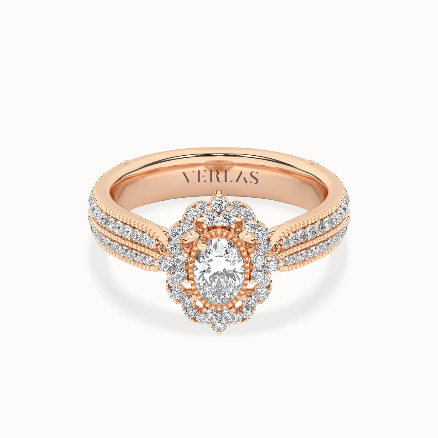 Ornate Ellipse Ring