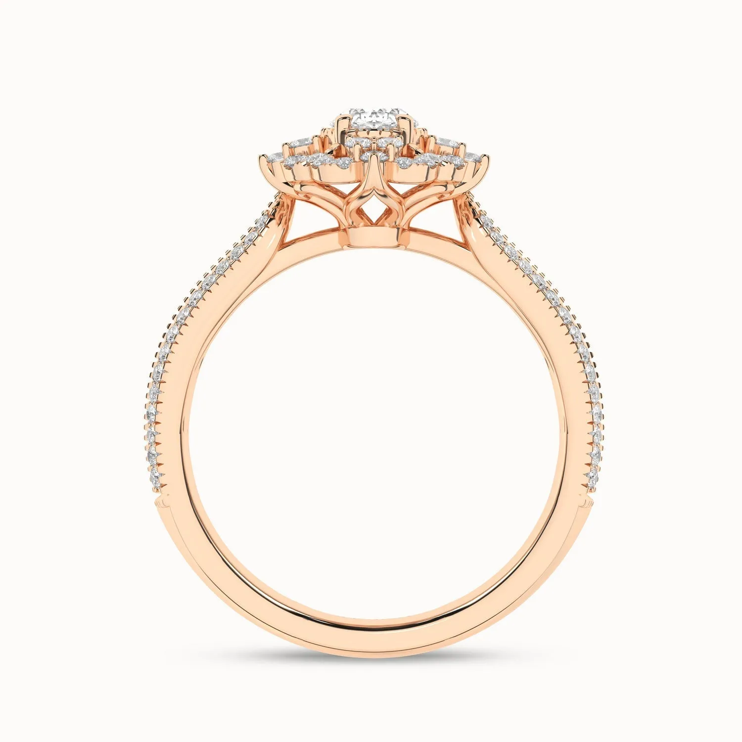 Ornate Ellipse Ring