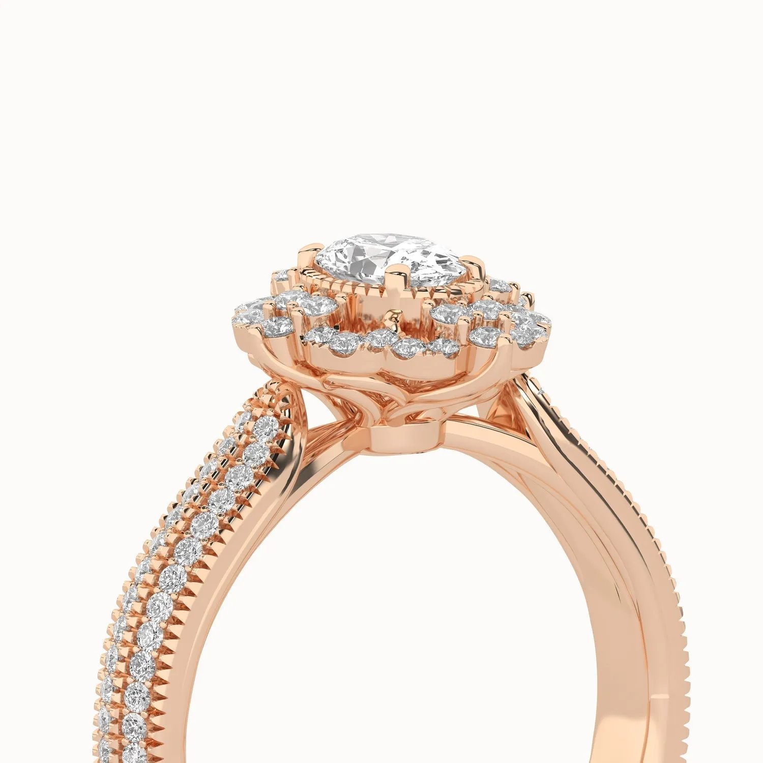 Ornate Ellipse Ring