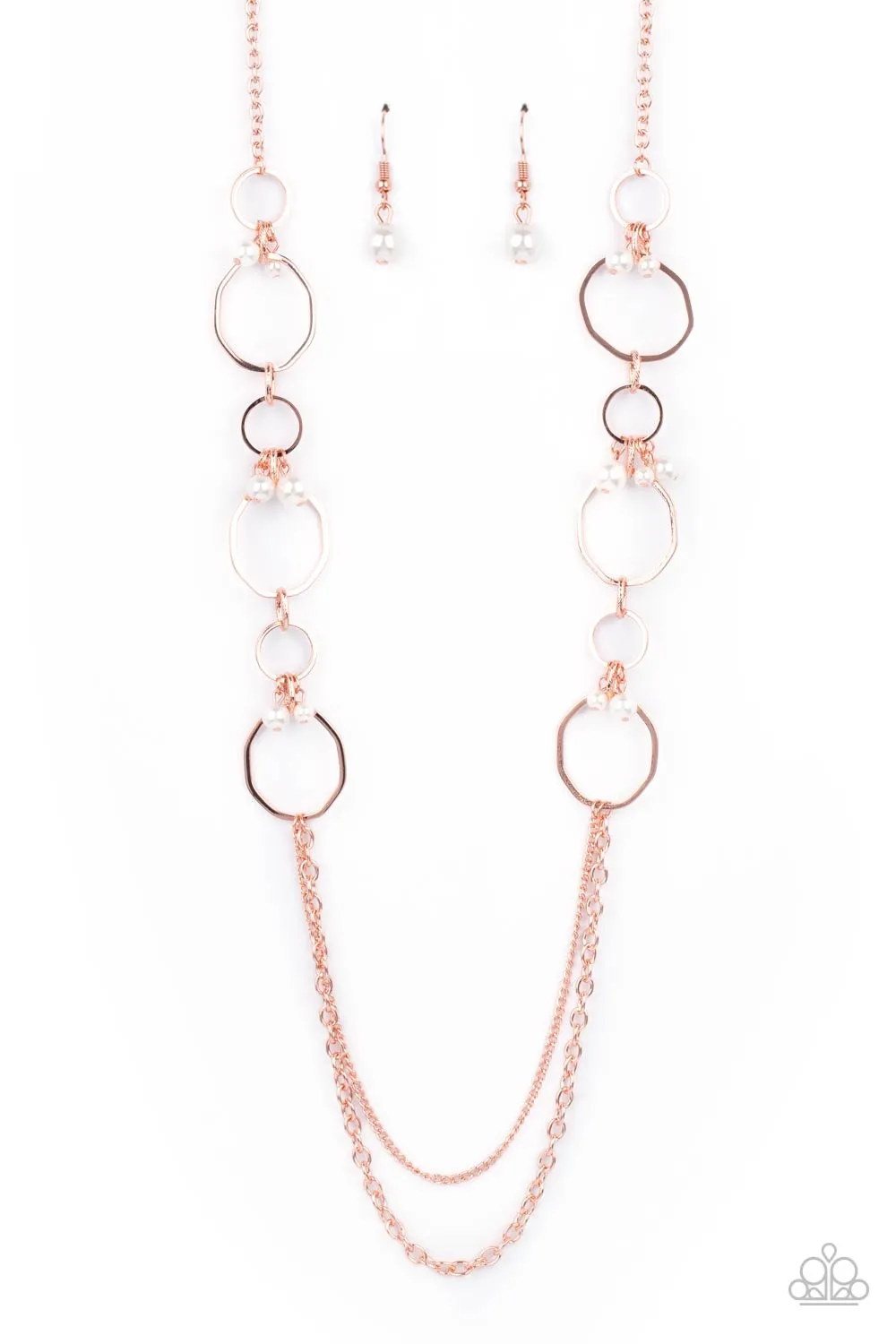 Paparazzi Ante UPSCALE Necklace Copper