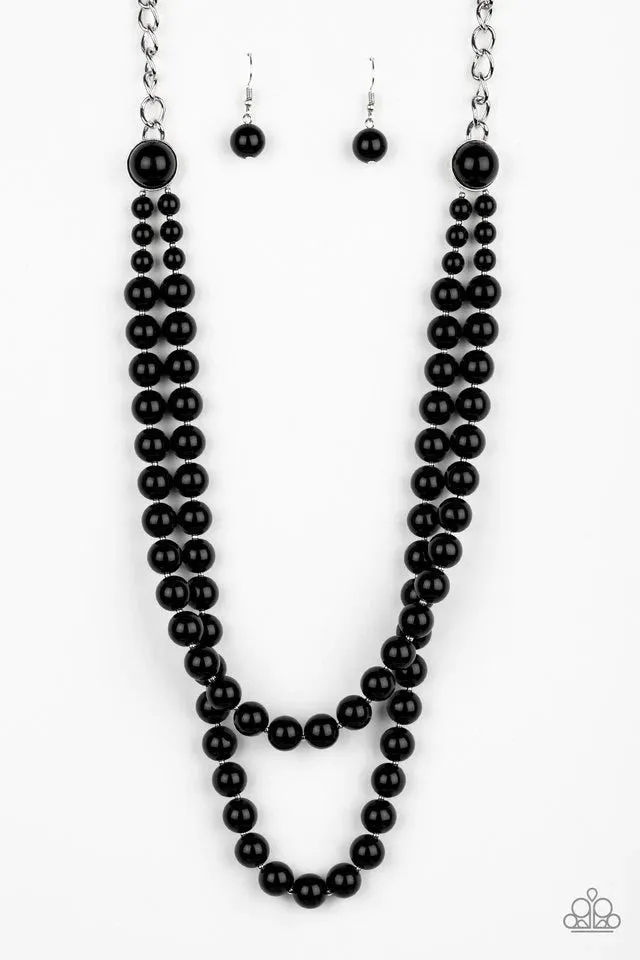 Paparazzi Necklace ~ Endless Elegance - Black